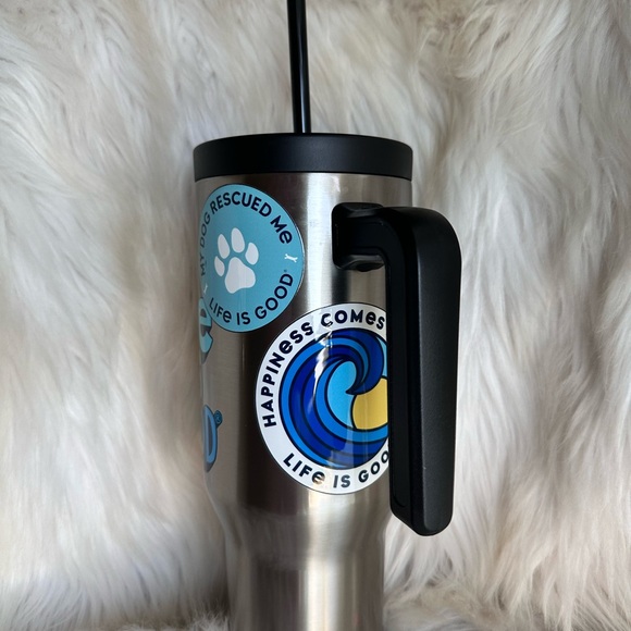 LIFE IS GOOD STAINLESS STEEL BOTTLE - Picture 9 of 14